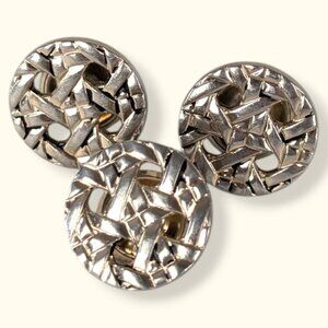 Vintage Swank Kum-A-Part Snap Cufflinks (3 of 4 Pieces)